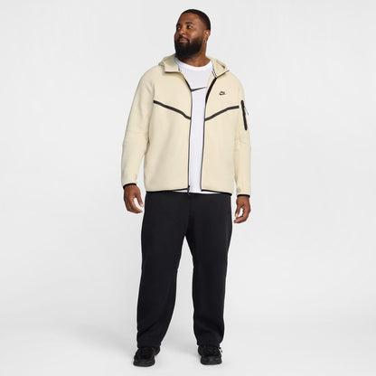 Tech Men'S Full-Zip Windrunner Hoodie (HV0949-234, Light Khaki/Black)