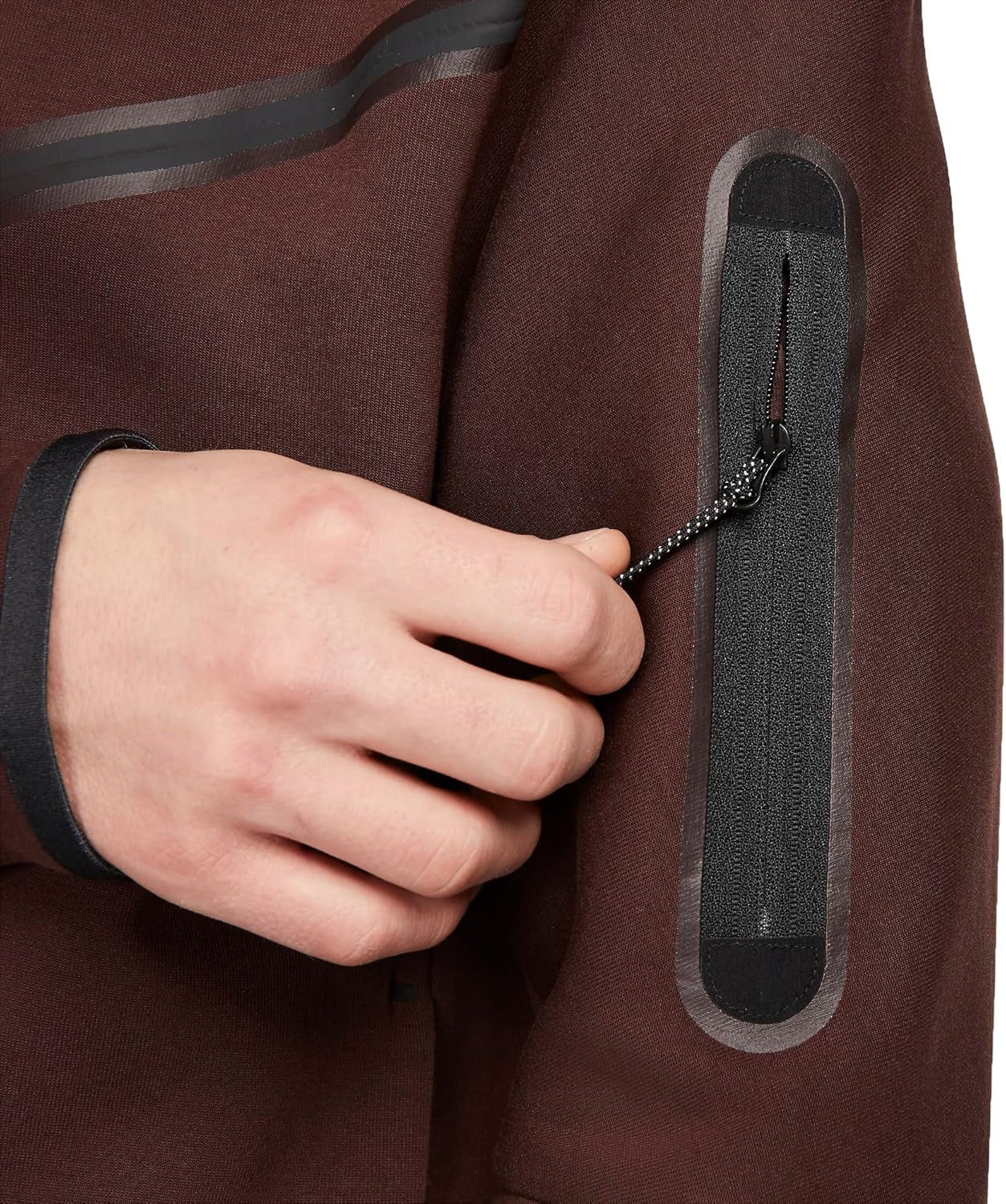 Men'S Sportswear Earth/Black Tech Fleece Full-Zip Hoodie (CU4489 227) - 2XL