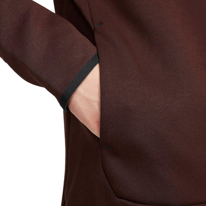 Men'S Sportswear Earth/Black Tech Fleece Full-Zip Hoodie (CU4489 227) - 2XL